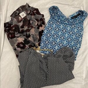 Bundle of 3 Size XS Designer Tops